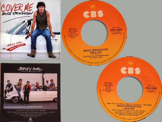 Bruce Springsteen - COVER ME / JERSEY GIRL